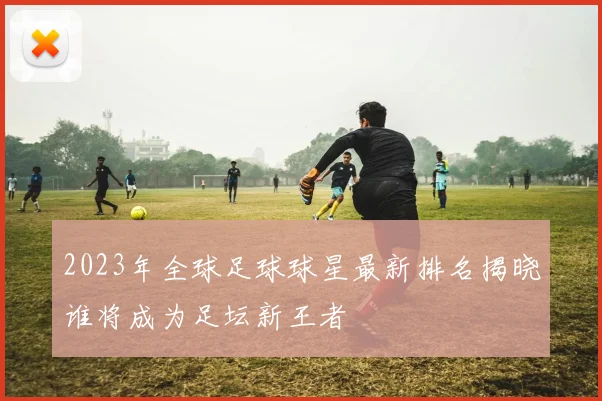 2023年全球足球球星最新排名揭晓谁将成为足坛新王者