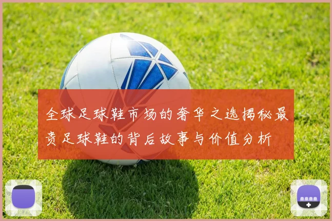 全球足球鞋市场的奢华之选揭秘最贵足球鞋的背后故事与价值分析